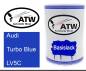 Preview: Audi, Turbo Blue, LV5C: 500ml Lackdose, von ATW Autoteile West.